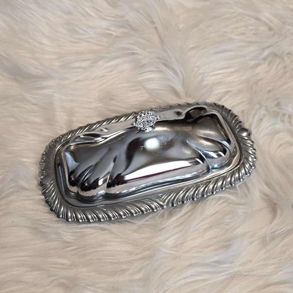 Silver Butter/Serving Dish